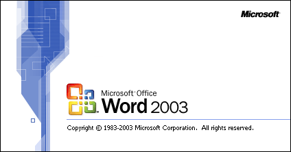 MicrosoftWord历史版本大放送(4)