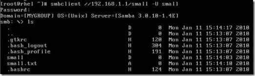 Linux网络服务之（3）&部署Samba服务