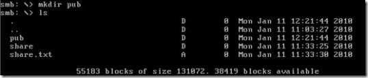 Linux网络服务之（3）&部署Samba服务