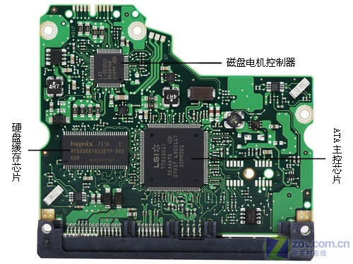 硬盘背面PCB详解 